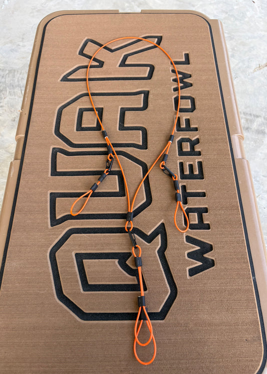 Orange Call Lanyard