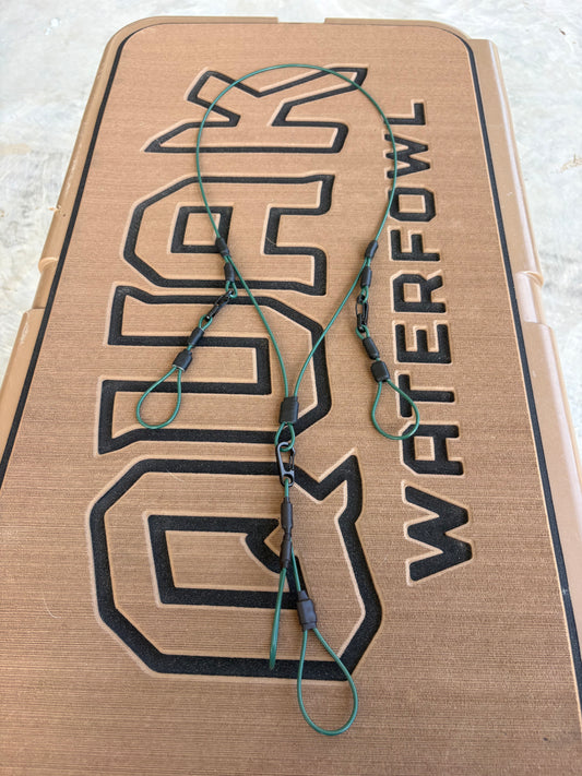 Green Call Lanyard