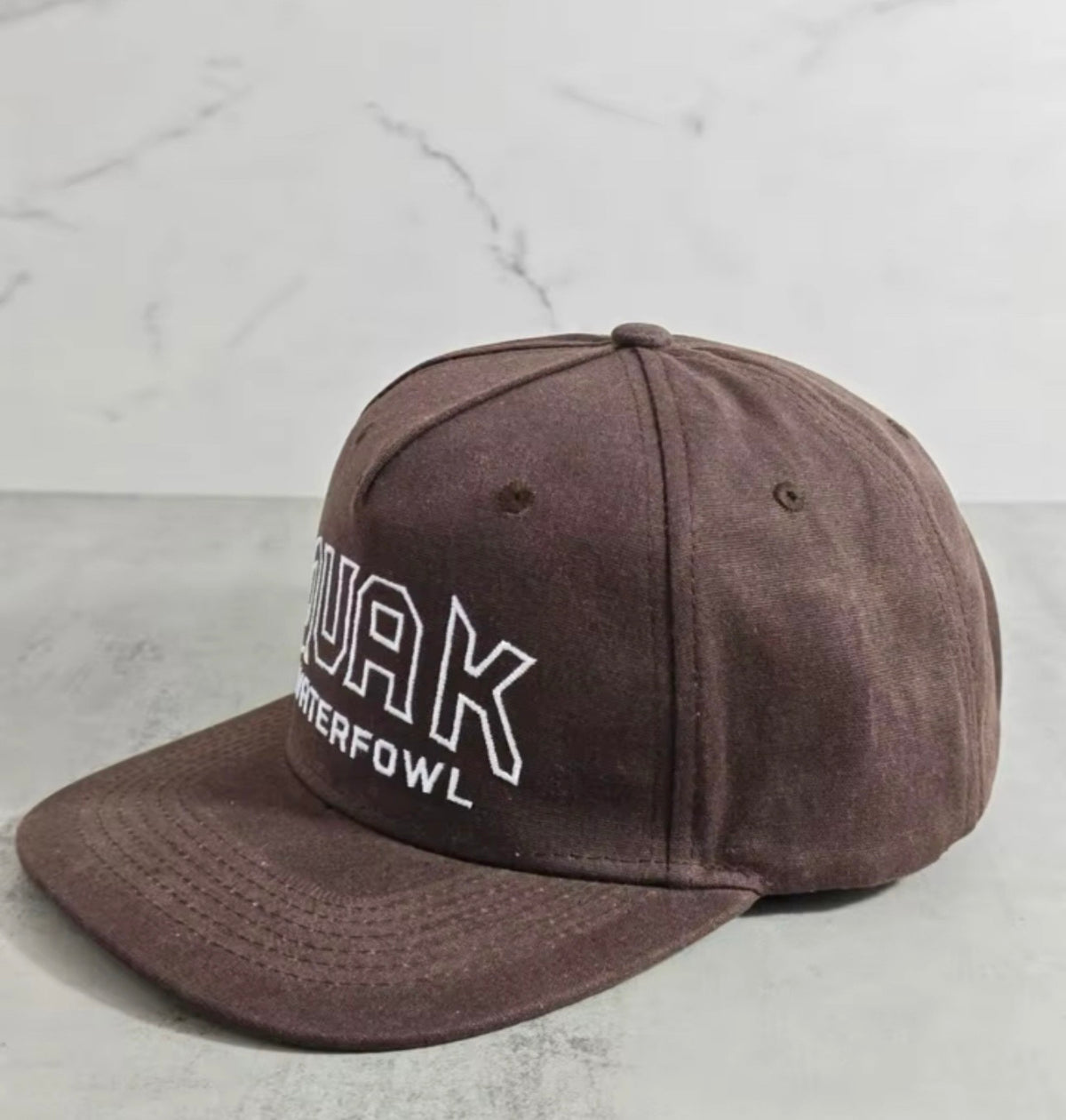 Brown Waxed Structured